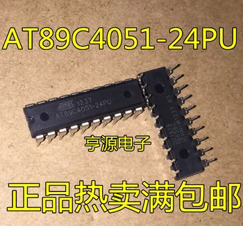 10/KS AT89C4051 AT89C4051-24PU Microcontroller IC DIP20 Nové