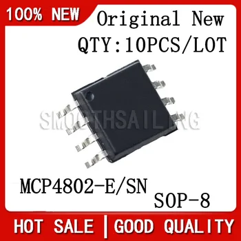 10PCS/VEĽA Nových Originálnych MCP4802-E/SN MCP4802E DAC SOP-8 Čipová sada