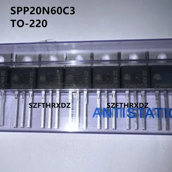 10pcs 100% Nové Dovezené Pôvodné SPP20N60C3 20N60C3 DO 220 Field Effect Tranzistor 20A 650V