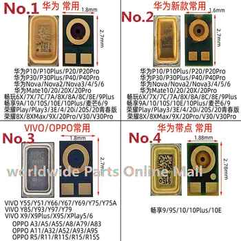 10pcs-100ks Vhodné pre Huawei P10 20 30 40Pro Vychutnať 9 9S 10E 10Plus A11 A52 mobilný telefón, vstavaný mikrofón, reproduktor