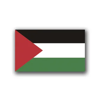 14x8CM,Auto nálepky, Palestínske vlajky nálepky, 14 cm upravené telo nálepky, univerzálny pre motocykle a elektrických vozidiel.