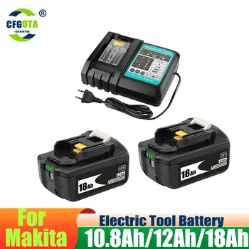18V 18.0 Ah Nabíjacie Batérie 18000mah LiIon Batérie Výmena napájacích Nástroj Batéria pre MAKITA BL1860 BL1830+3A Nabíjačky
