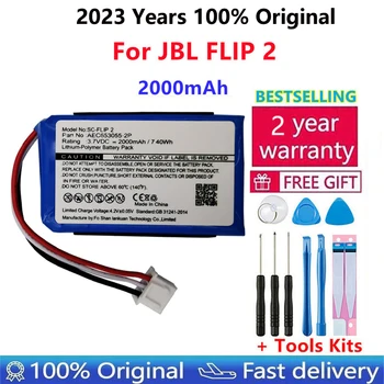 2023 Rokov Originál Nové Kvalitné 2000mAh Reproduktor Batérie Pre JBL Flip 2 Flip2 Flip II (2013) AEC653055-komã © tou je 2p batérie Bateria
