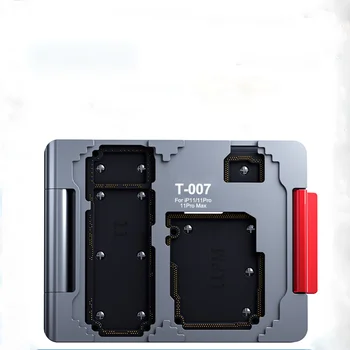 3-v-1, Stredná vrstva Test Stojan T-007 Vrstvenie Doske Skúšobné Zariadenie Pre iPhone 11 11Pro 11ProMax Telefón Doske Repair Tool