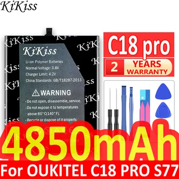 4850mAh KiKiss Výkonné Batérie pre OUKITEL C18 pro C18pro S77