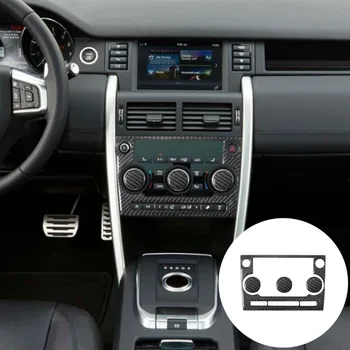 4pcs Uhlíkových Vlákien Rádio Panel Tlačidlo Výbava Nálepky Na Land Rover Discovery Šport 2015-2019 Styling Príslušenstvo