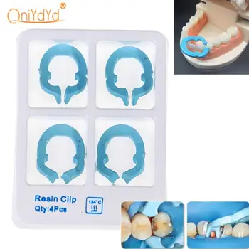 4pcs Živice Upevňovaciu Zubné Výkres Matice Živice Upevňovaciu Seperating Krúžok Zubár Nástroje