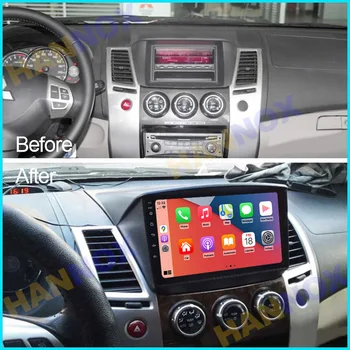 9 Android Rádia Pre MITSUBISHI PAJERO Sport/L200/2006+Triton/2008+PAJERO 2010+ Multimediálne Stereo Auto Prehrávač, Navigácia GPS