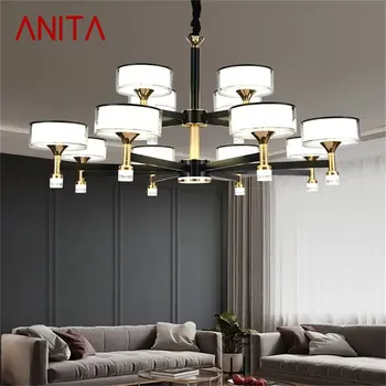 ANITA Nordic Luster Lampa LED Prívesok Svetlo Tvorivé Dekoratívne Svietidlo pre Domáce Obývacia Izba