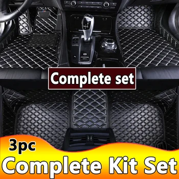 Auto Podlahové Rohože Pre FORD Ranger 2019 Kit set Nepremokavé Koberec Luxusné Kožené Mat Úplnú Sadu Auto Príslušenstvo