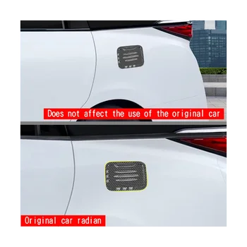 Auto Uhlíkových Vlákien Palivovej Nádrže Kryt Spp Dekorácie Kryt pre Toyota Alphard 40 Série 2023+ Auto Príslušenstvo