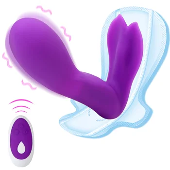 Bezdrôtové Diaľkové Ovládanie Vibračné Nohavičky Pošvy Masér Nositeľné Dildo Vibrátor G-Spot Stimulátor Klitorisu Sexuálne Hračky pre Ženy