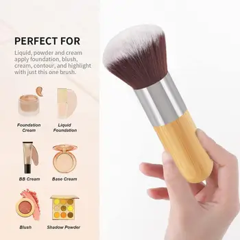 Blush Brush Ľahký Anti-slip Opakovane Loose Powder Brush Nadácie Blush Brush make-up Dodanie