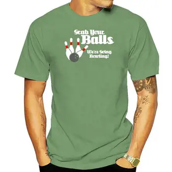 Bowlinger Gule s T-Tričko Tričko Mužov Krátky Rukáv Bavlna Hip Hop T-Shirt Tlač Tee Košele Predaj 100 % Bavlna Tričko