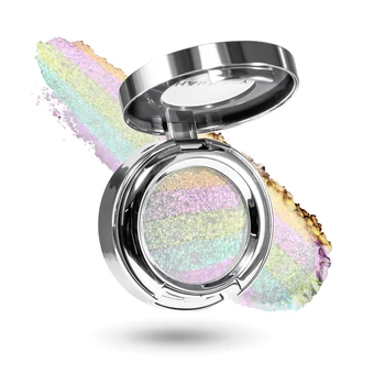 CHARMACY Luxusné Leskom Rainbow Duochrome Highligter Nepremokavé Multichrome Lesk dlhotrvajúci Očný Tieň Kozmetické make-up