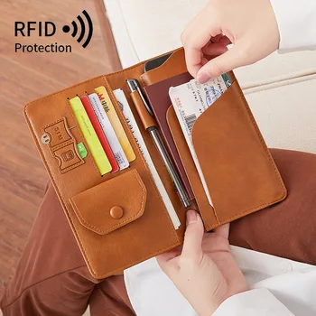Cestovné Peňaženky Karty Taška Multifunkčné Pas Taška Kórejská Verzia Ultra-Tenké Dokument Držiteľ