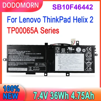 DODOMORN SB10F46442 00HW004 Notebook Batéria Pre Lenovo ThinkPad Helix 2 Séria TP00065A 00HW005 00HW010 SB10F46449 2ICP4/75/116