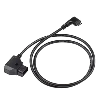 Dtap Typu C Kábel,Kamera Napájací Kábel D Ťuknite na položku Vstup na USB, C Výstup Plnenie Drôt Linka pre V Mount