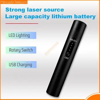 Localizador de falha visual com bateria de lítio Caneta de teste de fibra óptica, Poderoso Laser USB Nabíjanie, B5S, 15 MW, 20