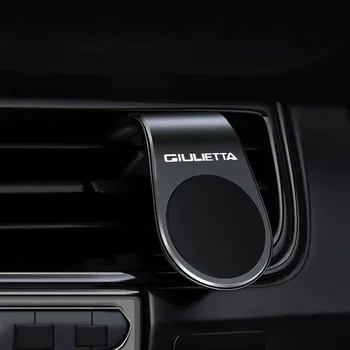 Magnetické Self-priming Mobilný Telefón Podporný Rám Magnetického Držiaka Telefónu Prenosné L Tvarované Pre Alfa Romeo Giulietta Auto Accessorie