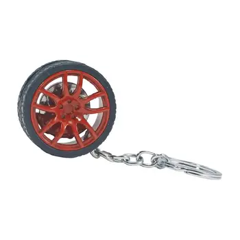 Mini Roztomilý Pneumatiky Keyring Kovových Automobilových Pneumatík Rim Keychain Darčeky Pre Milovníkov Ženy