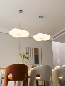 Moderné LED Prívesok Lampa sa Používa pre Jedáleň, Spálňa Foyer Kuchyňa Šedá Biela Svetla 3-Farby, Diaľkové Ovládanie Lampa Dekorácie