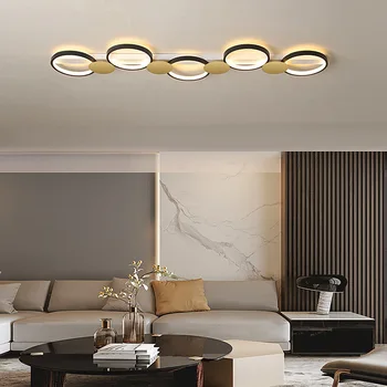 Moderné LED stropné svietidlo spálňa svetlo obývacia izba jedáleň osobné kolo svetlo hotel villa byt, interiér, osvetlenie