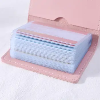Módne Jednoduché Luxusné Hasp Karty Taška Tvorivé Roztomilý Kreditnej Karty Držiteľ PU Kožené Malé Multi-Funkčné Peňaženky