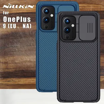Nillkin Pre OnePlus 9 EÚ NA Verziu prípade Fotoaparátu na Ochranu Camshield Telefónu Zadný Kryt Pre OnePlus 9 Pro 9 KN Verzia 5G