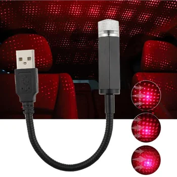 Nové Auto USB LED Strechy Star Nočné Osvetlenie Projektor Svetlo na Volvo S40, S60, S80 S90 V40 V60 V70 V90 XC60 XC70 XC90