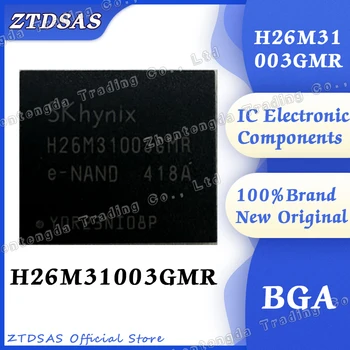 Nové H26M31003GMR H26M31003 H26M31003GM Font knižnica EMMC pamäťový čip Zbrusu nový, originálny BGA