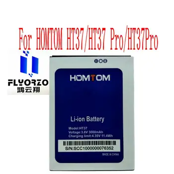 Nový, Originálny HT37 Batérie Pre HOMTOM HT37/HT37 Pro/HT37Pro Mobilný Telefón