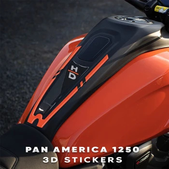 PA1250 Harley Davidson 3D Gél Epoxidové Živice Nálepky Tank Pad Ochrany Držiak Pre Pan Amerike 1250 Pan Amerike 1250 Špeciálne 2020-
