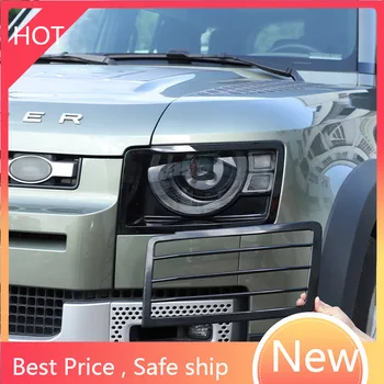 Pre Land Rover Defender 110 2020-2022 Nehrdzavejúcej Ocele Auto Svetlometu Tienidlo Ochrany Čistý Kryt Príslušenstvo Auto Modifikácia