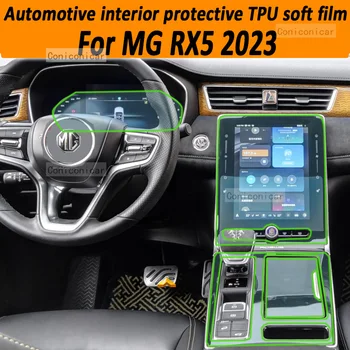 Pre MG RX5 2023 Hybrid BEV Prevodovka Trestného Navigáciu Automobilový priemysel Interiér Obrazovke Ochranný Film TPU Anti-Scratch Nálepky Chrániť