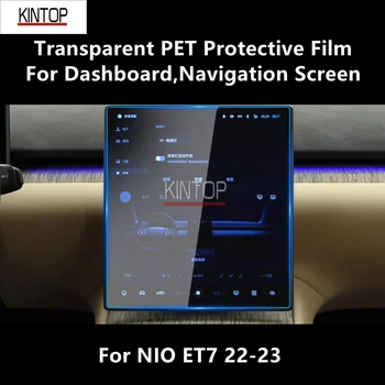 Pre NIO ET7 22-23 Panel,Navigácie PET Priehľadné Ochranné Fólie Anti-scratch Príslušenstvo Prerobit