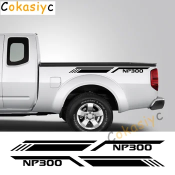 Pre Nissan Frontier NP300 D40 D21 Kufri Strane Nálepky Truck Grafika Pruhy Štýl Obtlačky Vinyl Kryt Auto Tuning Doplnky