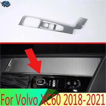 Pre Volvo XC60 2018-2021 ABS Chrome Radenie Panel stredovej Konzoly Kryt Výbava Rám Auta Styling Nálepky