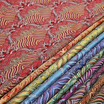 Pre Šitie Cheongsam a Kimono Materiál pre DIY Vzor Tkaniny Kvet Tkaniny Brocade, Žakárové Satin Textílie, Iné Textílie Tkané