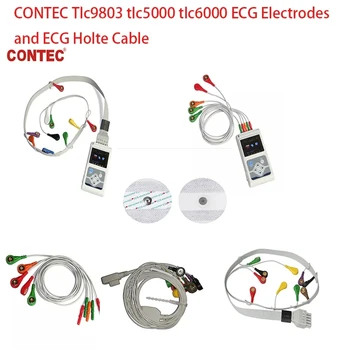 TLC9803 TLC5000 TLC6000 EKG Elektródy a EKG Holte Kábel Elektródy na Lekárske Patch EKG Stroj