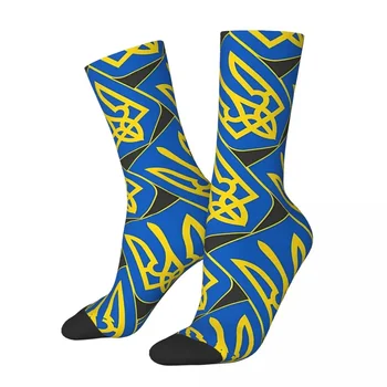 Ukrajina erbom Ponožky Harajuku Absorpciu Potu Pančuchy celú Sezónu Ponožky Príslušenstvo pre Unisex Narodeninám