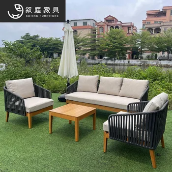 Vonkajšie voľný čas jednoduchý pohovka, stôl a stoličky zmes nábytok vonkajšie nádvorie, záhrada, terasa tvorivé ratan kreslo