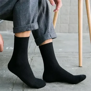 Vysoká Bavlna Teplé Muži Jeseň Tepelnej Muž pre Kvalitu Zahustiť Business Párov/set Zimné Dlhé Ponožky 10